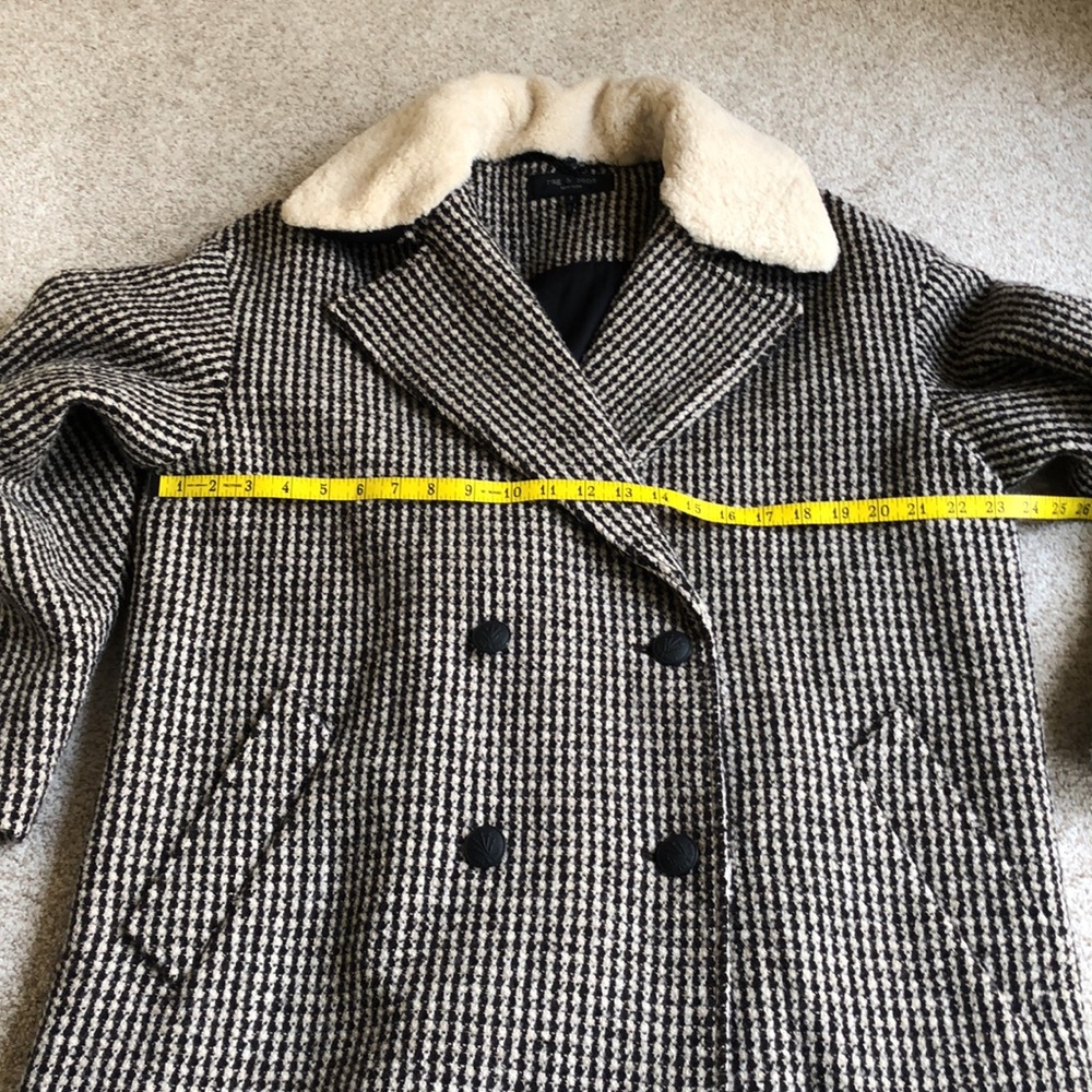 Rag & Bone Mina Cocoon Plaid Coat - Picture 4 of 4